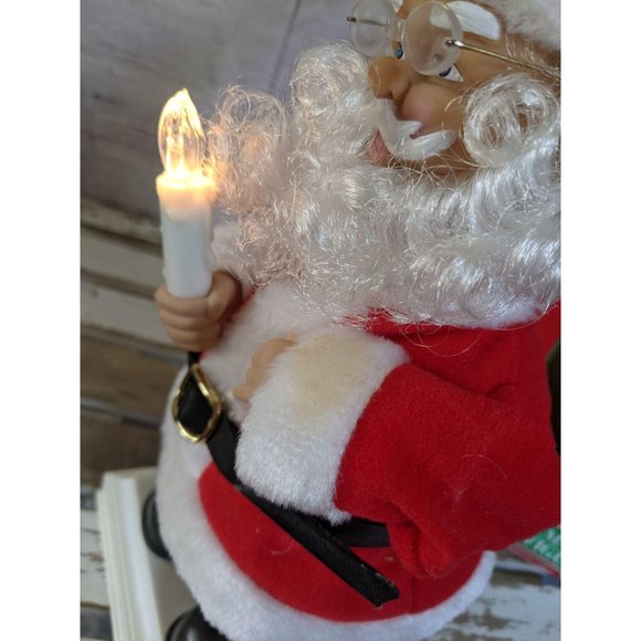 Motionette Telco mini Santa 12" animated sound lig - Picture 7 of 8